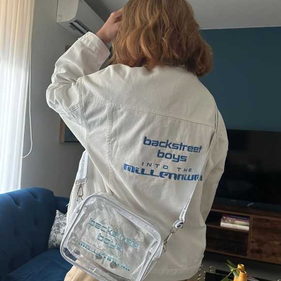 Denim Jacket + Crossbody Bag  Backstreet Boys 2025 Las Vegas Sphere  2025 - Picture 1 of 14
